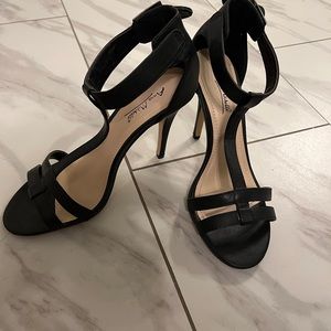 Black heels